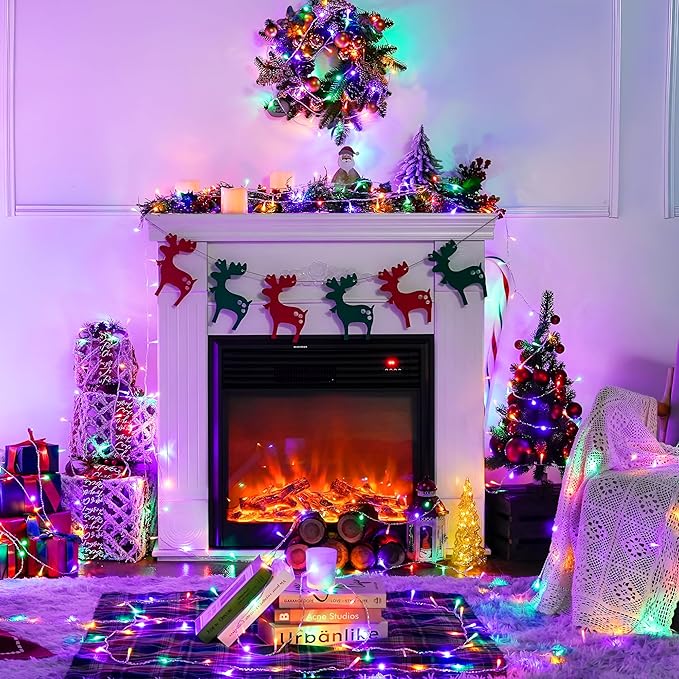 String Lights, 328 Ft with 1000 LEDs, Multicolor for Indoor/Outdoor Use