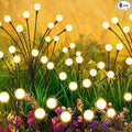 Solar Lights Outdoor-8Pack 64LEDs Solar Garden Firefly Lights Outside, Solar by Unknown