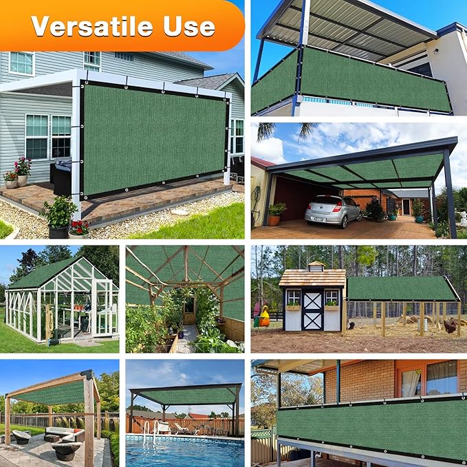 Artpuch Outdoor Pergola Shade Cover 5' X 5' Sun Shade Cloth - Image 6