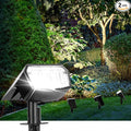 Solar Spot Lights Outdoor Waterproof 2 Pack IP65, 63 LED 3 Lighting Modes by AUDERWIN