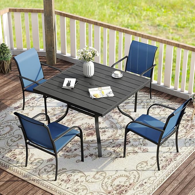 VICLLAX 5 Pieces Patio Dining Set by HOME