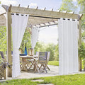 RYB HOME 2 Panels Pergola Curtains Outdoor by RYBHOME