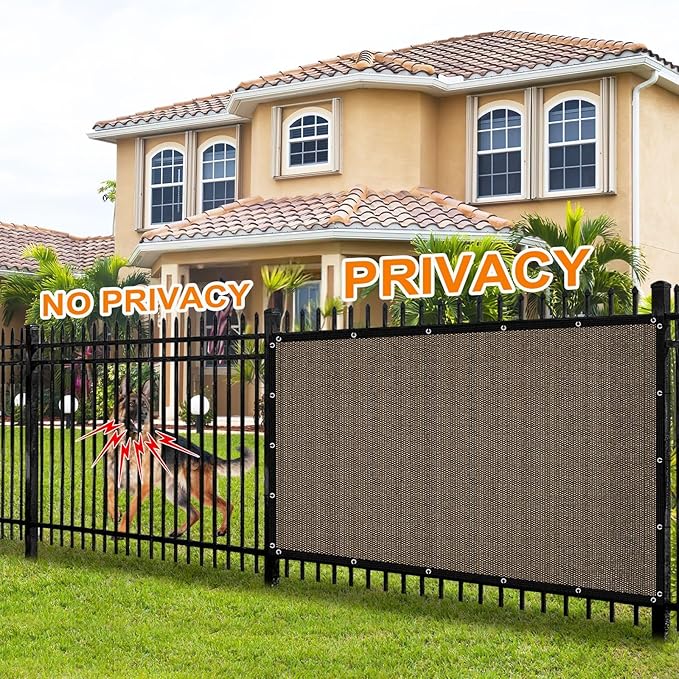 Artpuch 90% Sun Shade Cloth, 5 x 12 FT Pergola Shade Cover Canopy - Image 5
