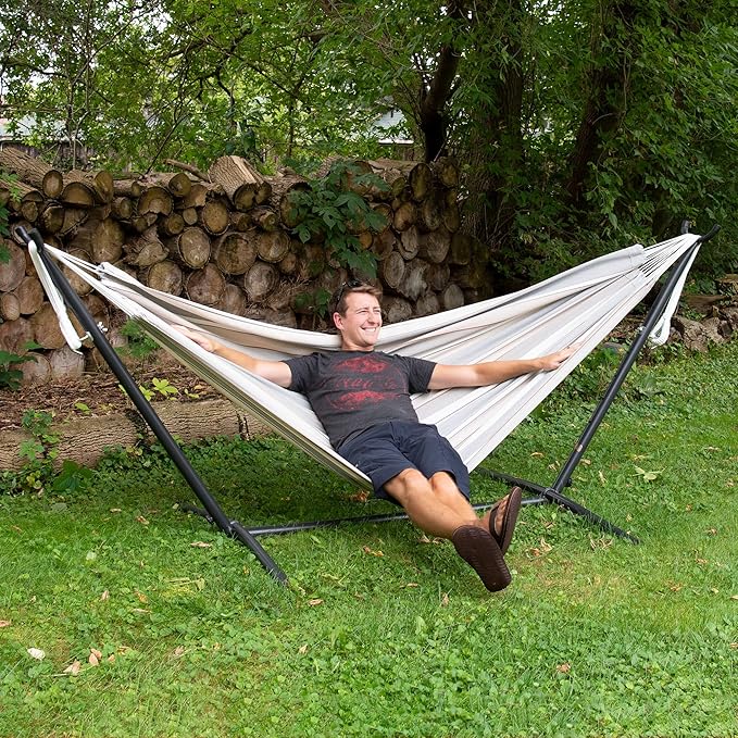 Vivere Double Sunbrella Hammock - Image 6