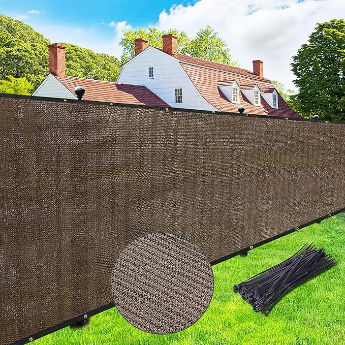 UPGRADE Privacy Fence Screen 8' x 50' Commercial 170GSM Fence Panel by UPGRADE