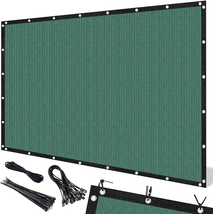Artpuch 90% Sun Shade Cloth, 10 x 12 FT Pergola Shade Cover Canopy by Artpuch