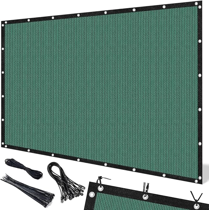 Artpuch 90% Sun Shade Cloth, 8 x 16 FT Pergola Shade Cover Canopy by Artpuch