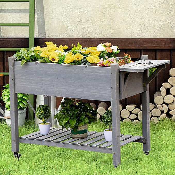 Outsunny Raised Garden Bed - Image 2