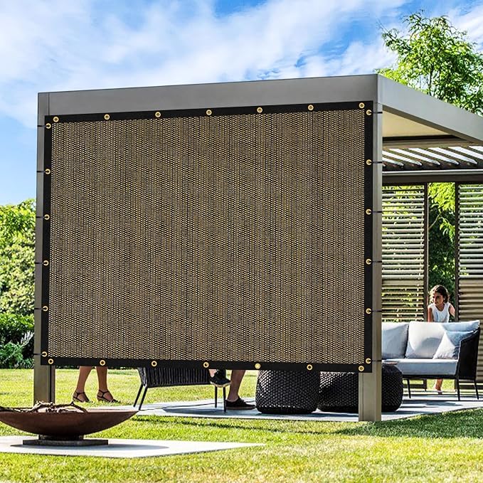 Artpuch Outdoor Pergola Shade Cover 4x8 FT Sun Shade Cloth by Artpuch