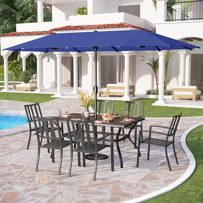 PHI VILLA 7 Piece Outdoor Dining Set - Image 6