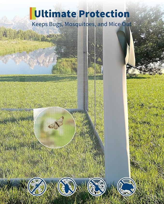 Canopy Tent 13x13 ft, Pop Up Gazebo One-Push Setup - Image 8