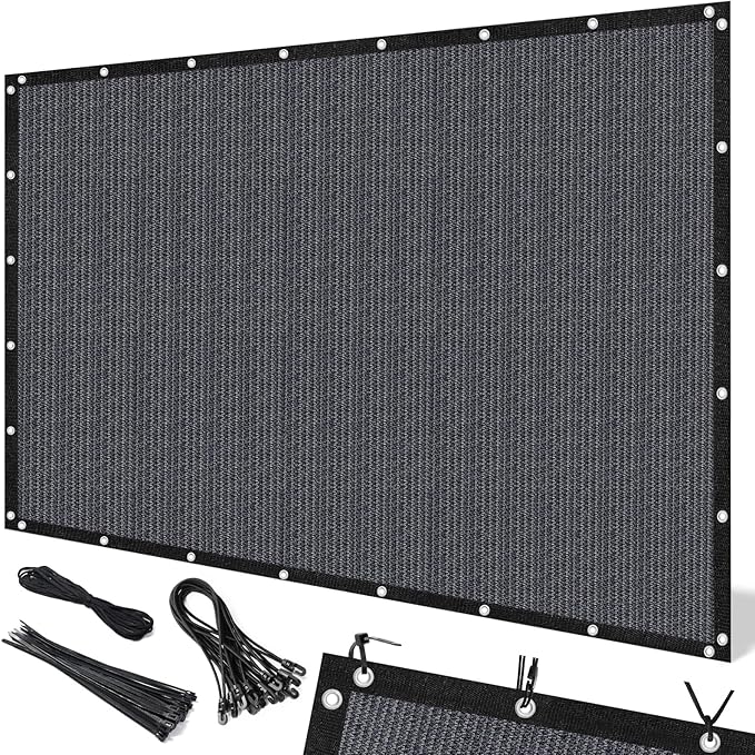 Artpuch 90% Sun Shade Cloth, 5 x 6 FT Pergola Shade Cover Canopy by Artpuch