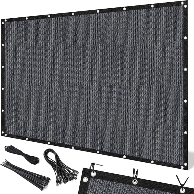 Artpuch 90% Sun Shade Cloth, 3 x 16 FT Pergola Shade Cover Canopy by Artpuch