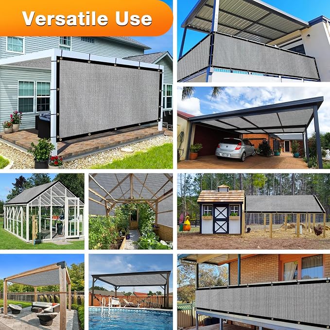 Artpuch Outdoor Pergola Shade Cover 19x20 FT Sun Shade Cloth - Image 6