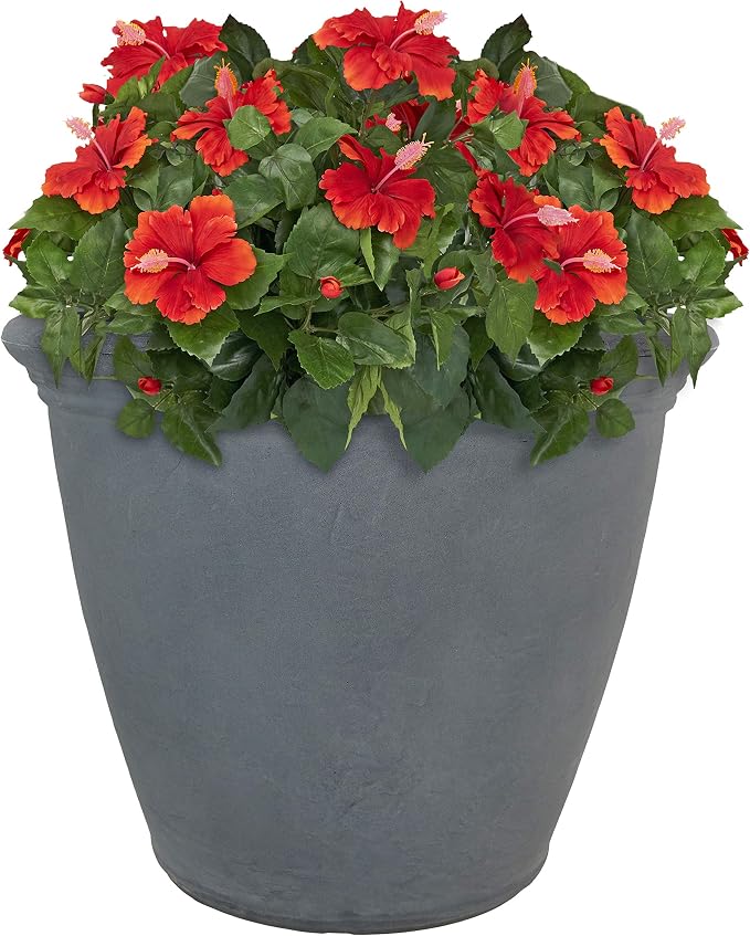 Sunnydaze 20-Inch Anjelica Large Plastic Pot by SunnydazeDecor