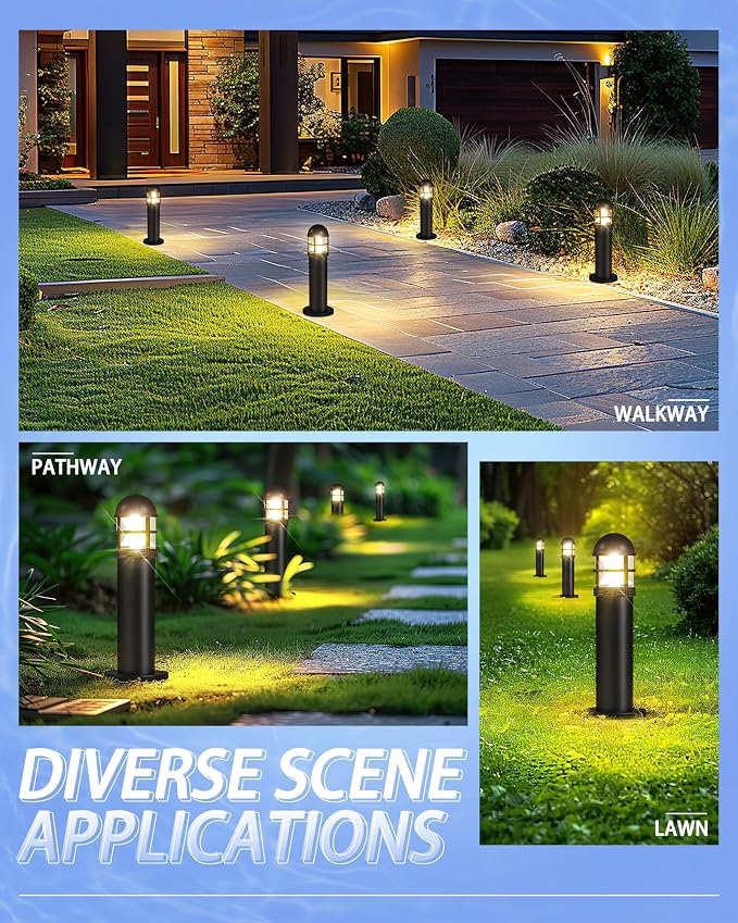 6 Pack LED Low Voltage Landscape Lights, 200LM 12V IP67 Waterproof Holiday - Image 5