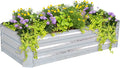 Sunnydaze 11.75" H Raised Metal Garden Bed by SunnydazeDecor