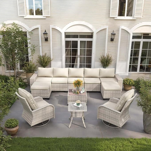 11-Piece Outdoor Patio Furniture Set by MuphyersPatioFurniture