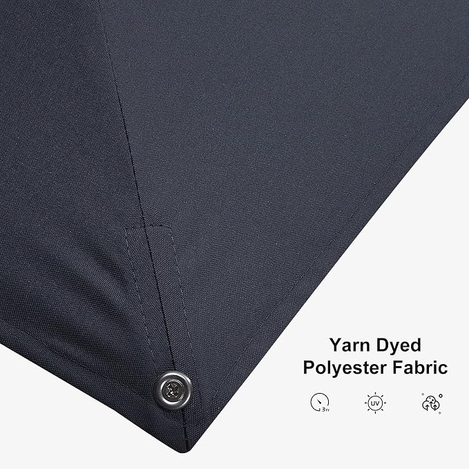 PURPLE LEAF 10 Feet Patio Umbrella - Image 5
