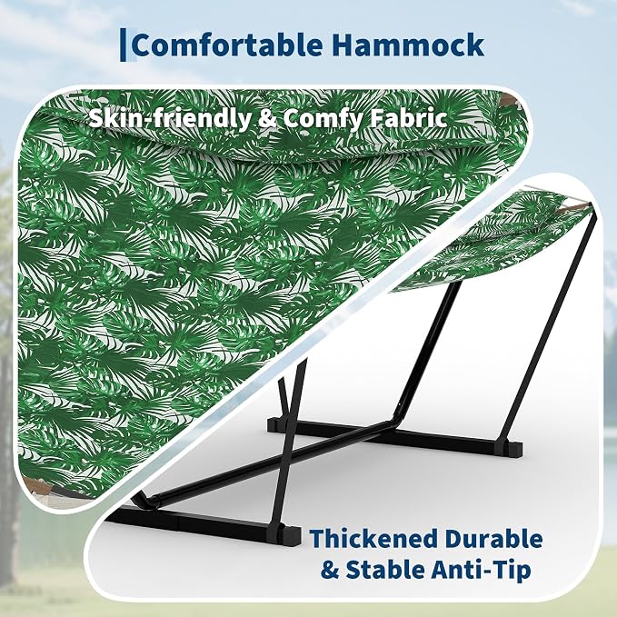 Portable 2 Person Double Hammock - Image 6