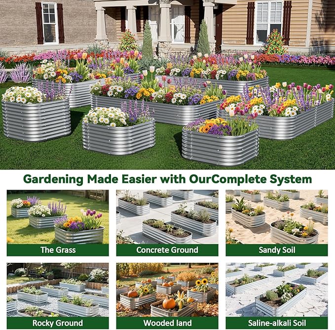 3 Pack Tall 4x2x1.5FT Raised Beds - Image 7