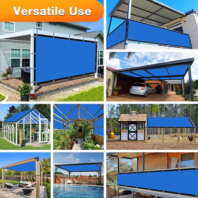 Artpuch Outdoor Pergola Shade Cover 6' X 8' Sun Shade Cloth - Image 6