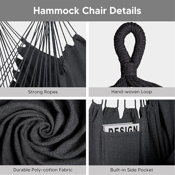 SUNCREAT 2-in-1 Convertible Free Standing Hammock - Image 6