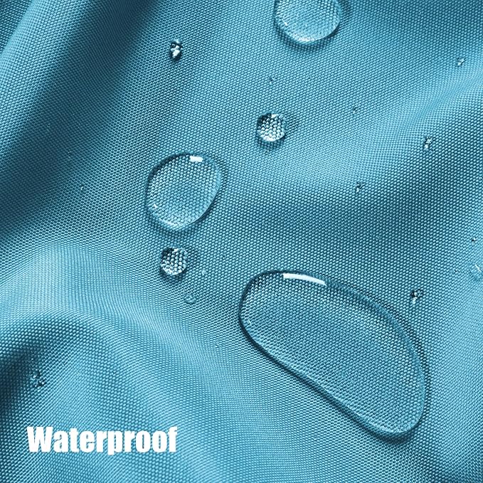 BONZER Outdoor Curtains for Patio Waterproof Thick Privacy Extra Wide Grommet - Image 3