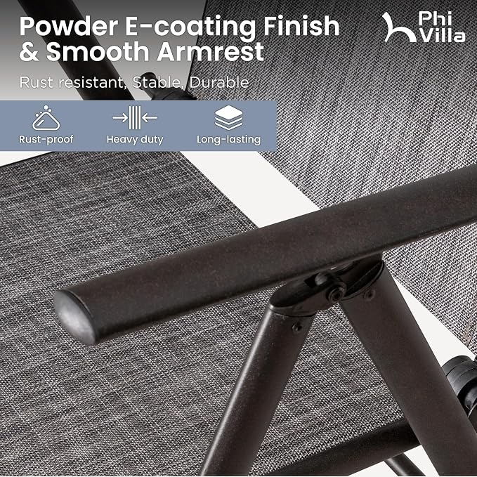 PHI VILLA 5-Piece Patio Dining Set - Image 5