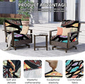 Cushion Covers, 8 Pack Stretch-Fit for Patio Furniture in Red