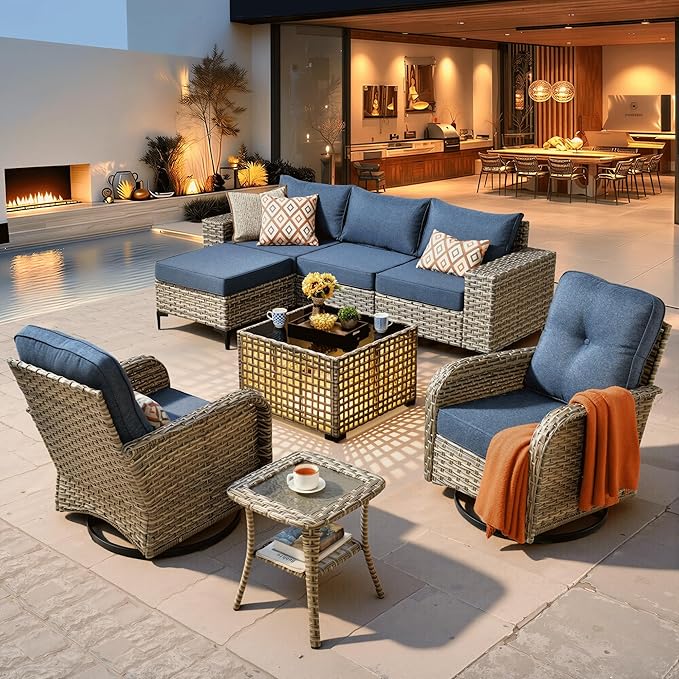 ovios 8-Piece Patio Furniture Set by OVIOS