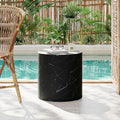 Christopher Knight Home Outdoor Round Side Table, Patio Garden Stool End Coffee by ChristopherKnightHome