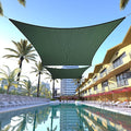ColourTree TAPR1616 Custom Size 6' x 20' Green Sun Shade Sail Canopy UV Block by ColourTree