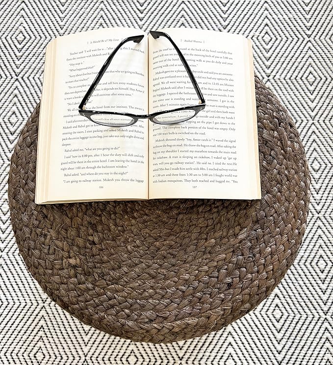 S & L Homes Pouf Ottoman - Image 5